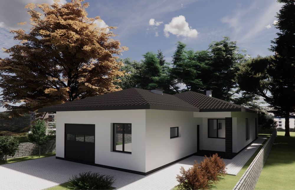 Одноповерховий будинок Крихівці, приватний будинок, особняк