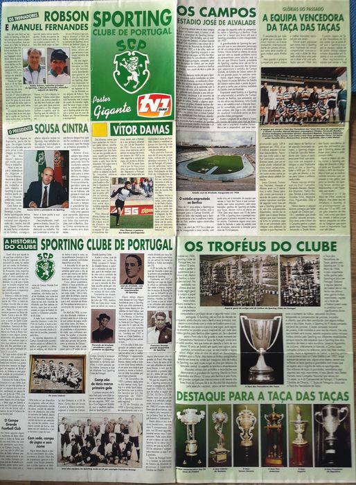 Poster Sporting CP 92/93