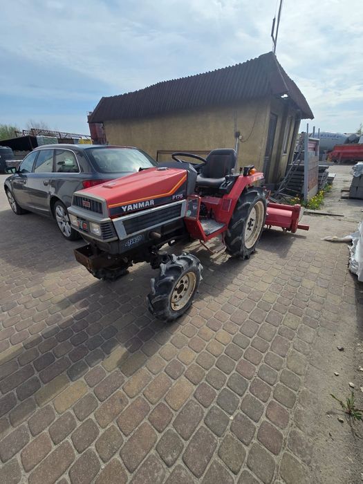 Traktor YANMAR F175 4x4 i glebogryzarka niski przebieg