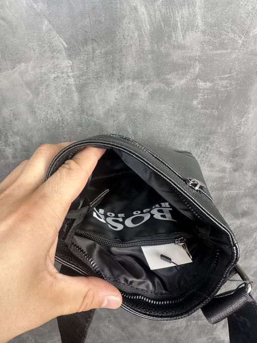 Купить мужскую сумку планшетку на  плече hugo boss   чоловіча барсетка