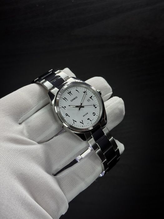 Чоловічий годинник Casio MTP-1302D -7B3 оригинал мужски часы касио оригінал срібний арабський годинник mtp- 1302d 1302