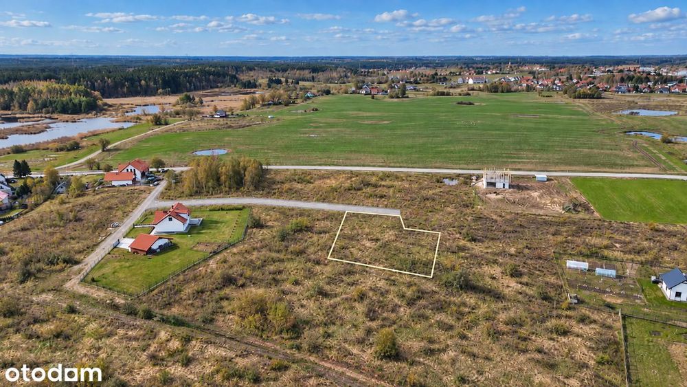 Działka z warunkami zabudowy, 4km do Olsztyna