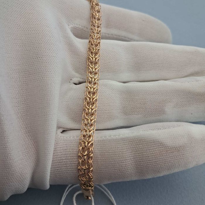 Золотой браслет 5,16 грамм 18 см Золотий браслет Золото 585