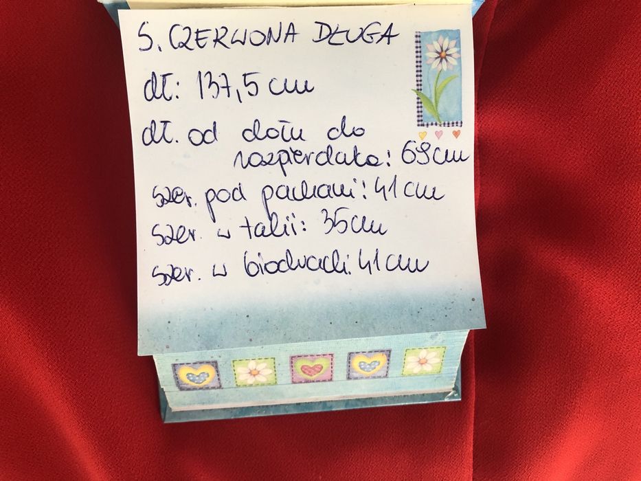 Sukienka czerwona długa maxi suknia