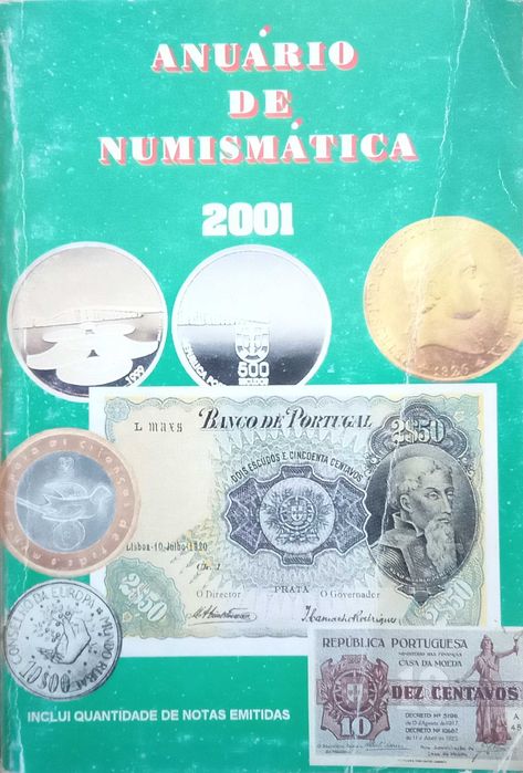 Anuário de Numismática - 2001 - - - - - Livro de Moedas
