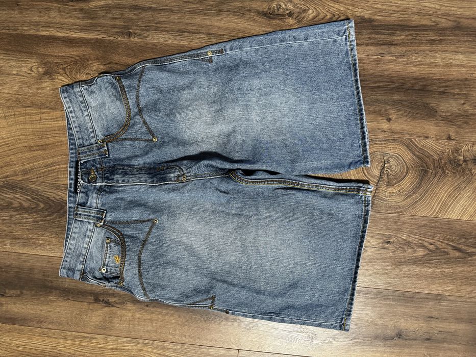 Широкі джинсові шорти  roca wear