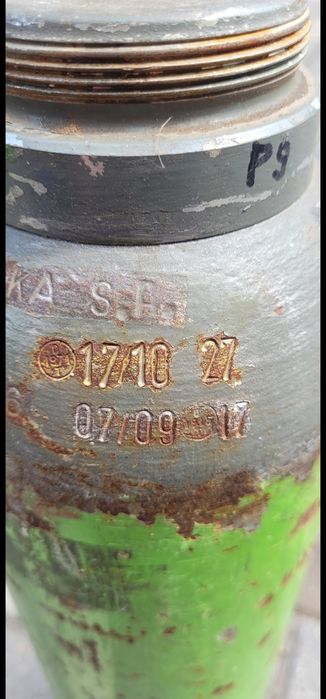 Butla z co2 8 kg z gazem