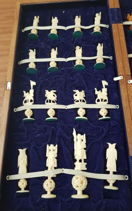 Jogo de xadrez Imperador e Imperatriz da China