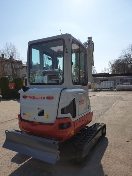 Minikoparka Takeuchi TB225 wersja V0, 2.5 tony - ŚLĄSK