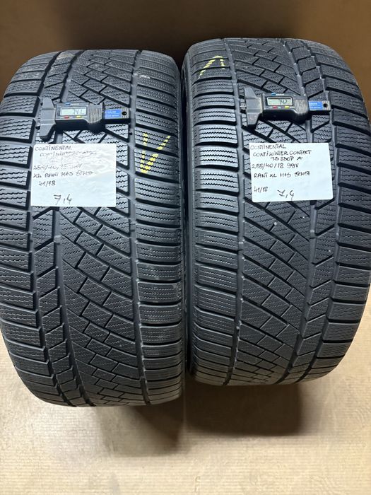 2x 255/40R18 99V CONTINENTAL CONTIWINTERCONTACT TS830P opony zimowe XL RANT M+S 3PMSF *