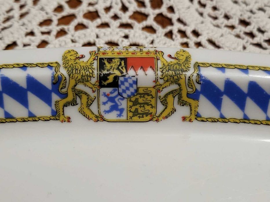 Ciekawy bawarski półmisek z II połowy XX wieku