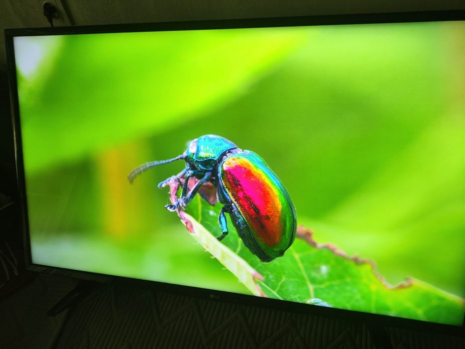 Смарт 4к телевізор LG 43 .