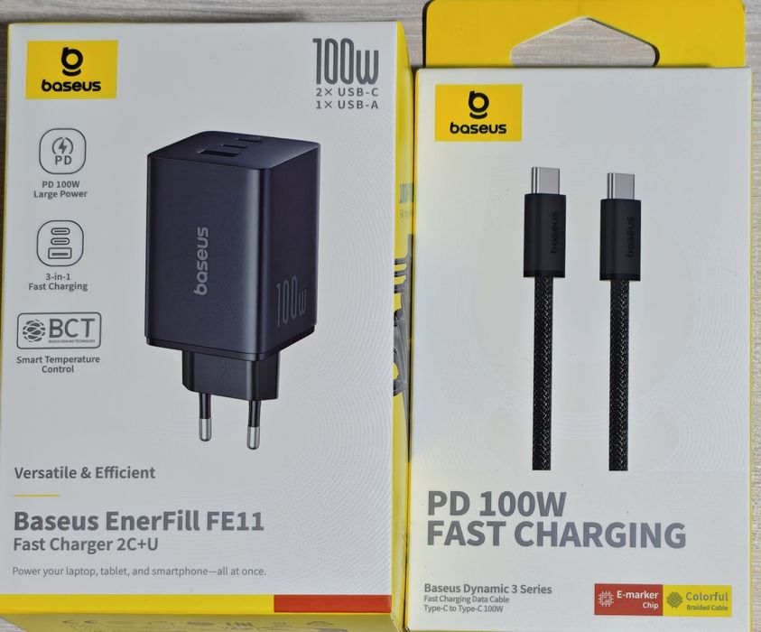Baseus 100W Зарядний пристрій