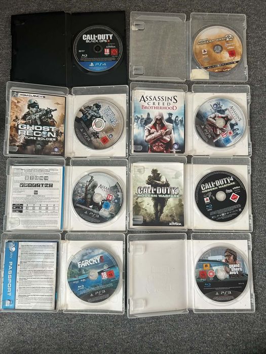 Gry na ps3 I jedna na ps4