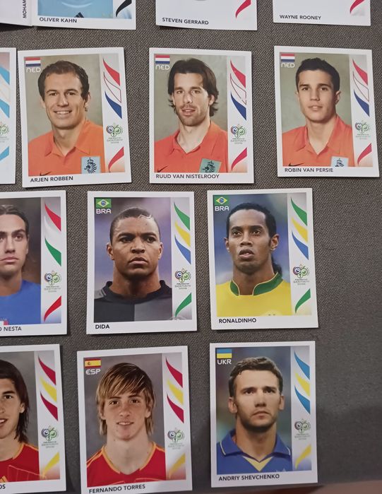 Lote x322 cromos panini World Cup 2006
Panini cromos