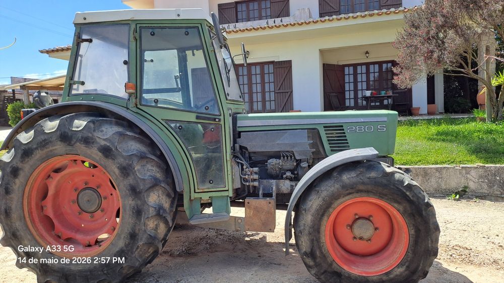 Trator fendt 280S ,4x4  com inversor