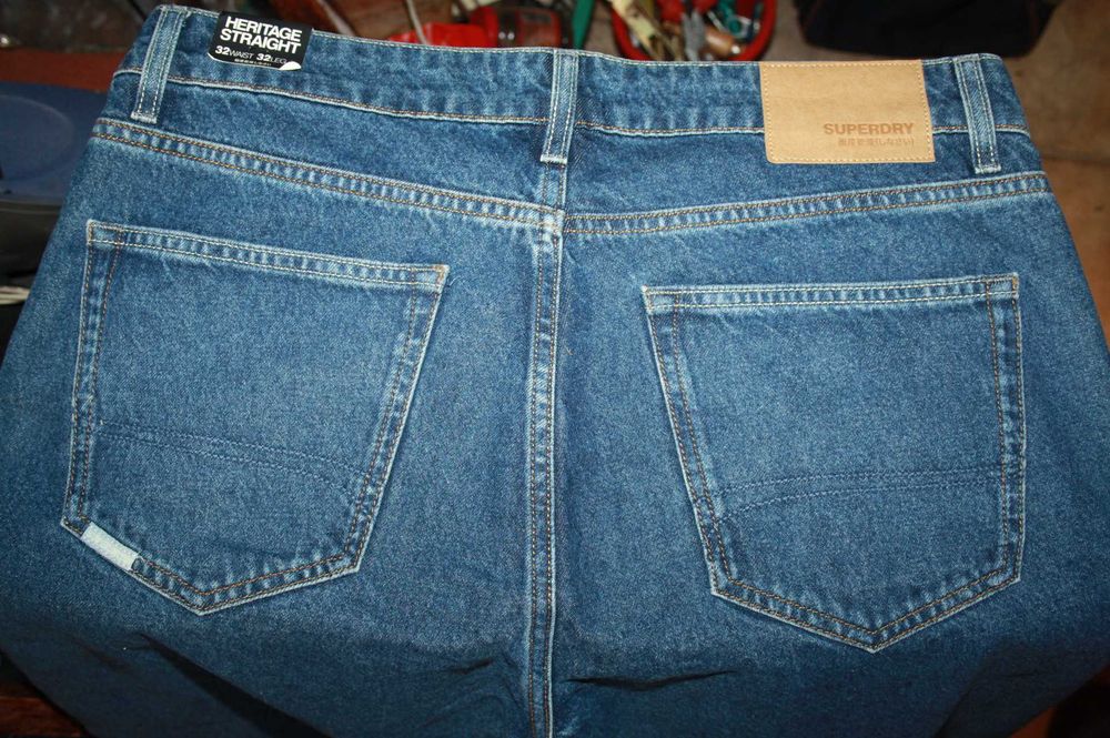 Spodnie nowe SuperDRY W 32 -L 32