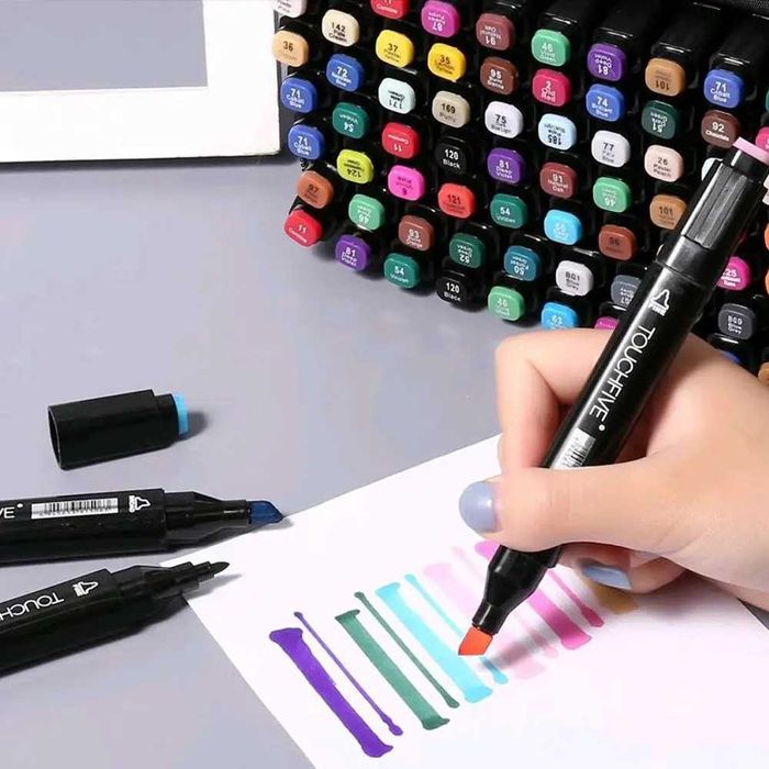 Супер подарок ребенку! Огромный набор скетч-маркеров 168 штук!