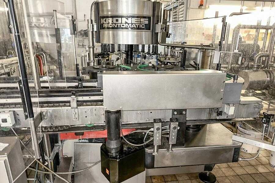 Krones Prontomatic Etykietarka do butelek szklanych