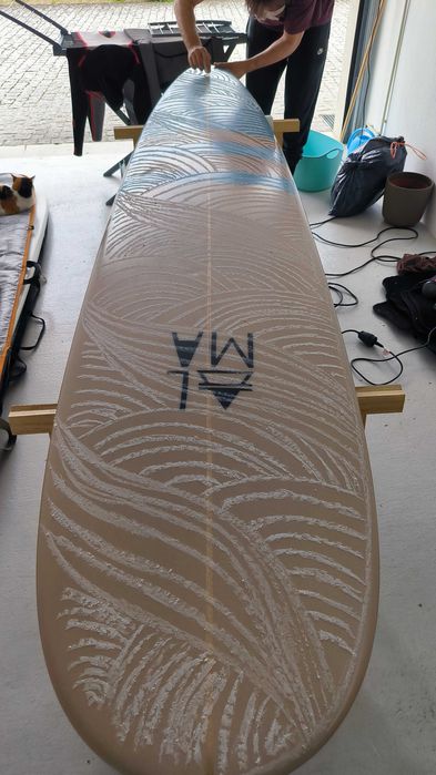 Prancha de surf Longboard progressiva 9'1  |  Ovar, Aveiro