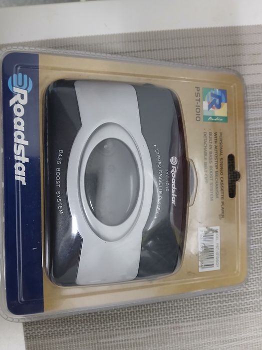 Leitor de cassetes novo