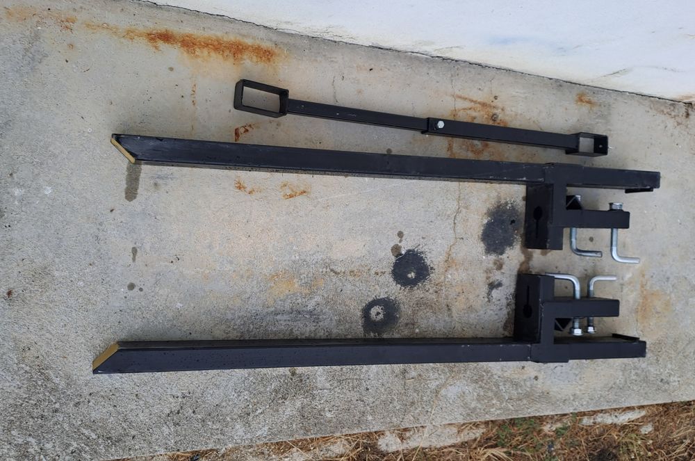 Garfos para pá: Retroescavadeira