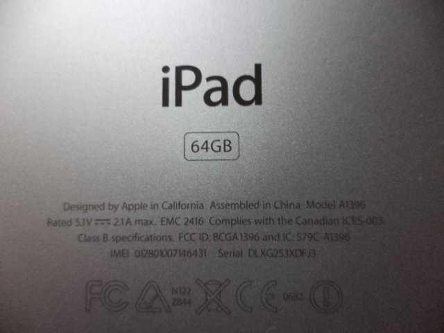 Планшет IPad A1396 продам