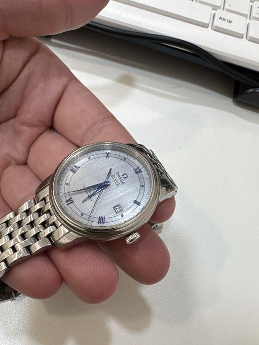 Omega De Ville prateado