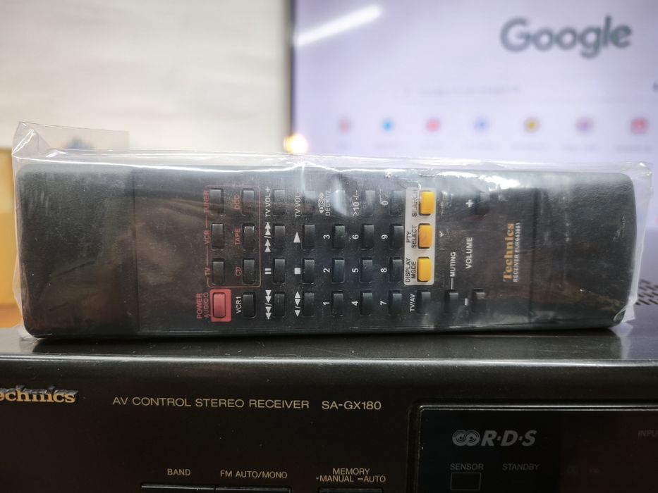 Tehnics AV Control Stereo Receiver SA-GX180