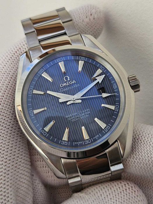 Швейцарские часы Omega Seamaster Aqua Terra Blue