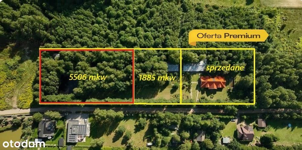 Działka rezydencjonalna w Sobolewie
