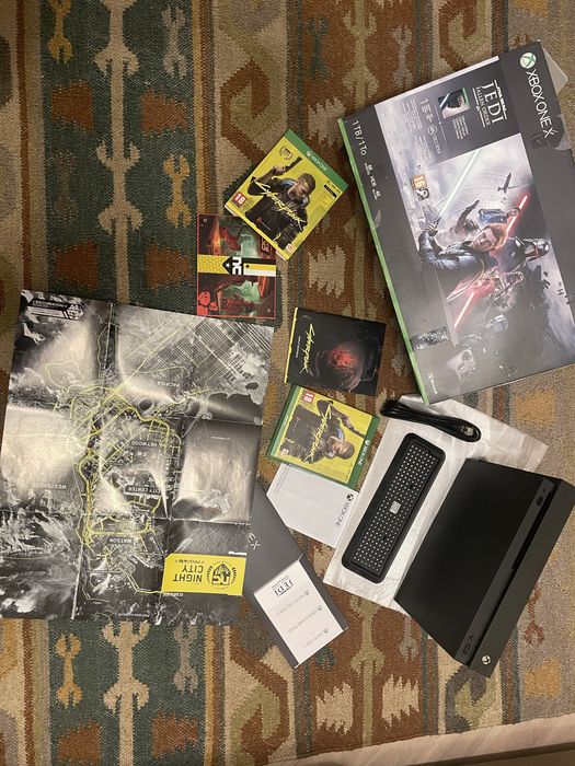 Xbox One X 1tb Cyberpunk 2077 FW 4908