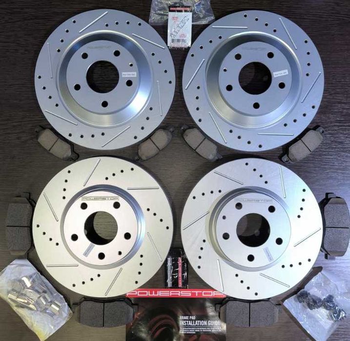 Гальмівні диски та колодки Power Stop Toyota / Lexus. 150, gx460, NX300, Sequoia,Tundra, 300, RX350