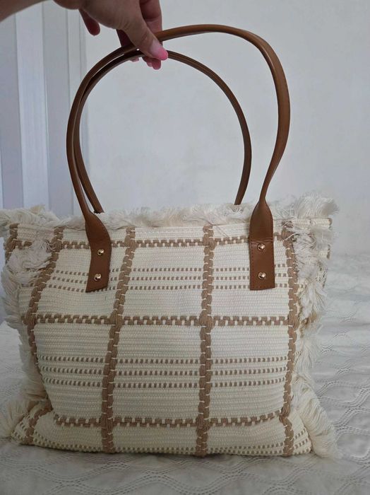 duża, miejsko-plażowa torebka ZUZU BAG