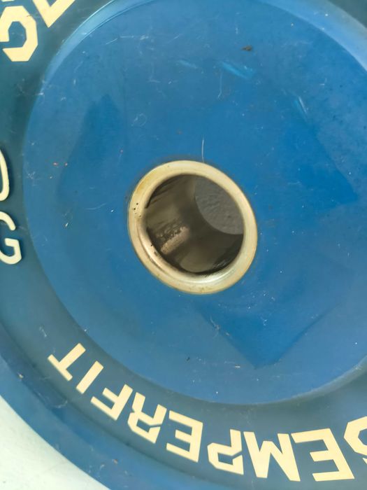 Discos Bumper Coloridos SemperFit 20kg (Par - 40kg) - Óptimo Estado