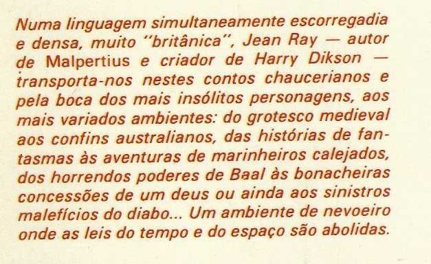 Os Ultimos Contos De Cantuaria, de Jean Ray