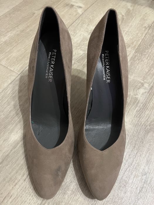 Туфлі замшеві нові, 40 розмір