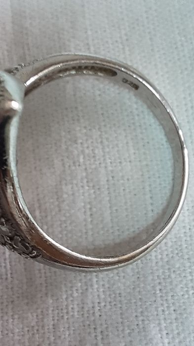 Anel em prata constratada 925 peso 6gramas