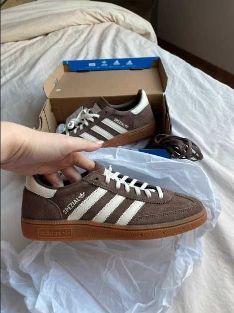 Adidas originals Samba handball spezial bruin Rozmiar.40.5