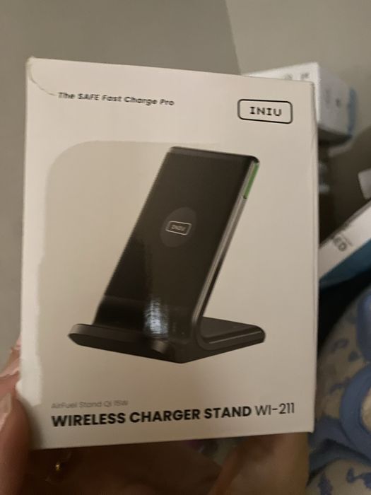 Caregador sem fio wireless charge stand