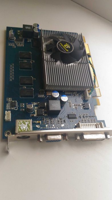Видеокарта PCI-E NVIDIA GF 9400GT (1Gb/DDR2/128bit/HDMI/DVI/VGA
