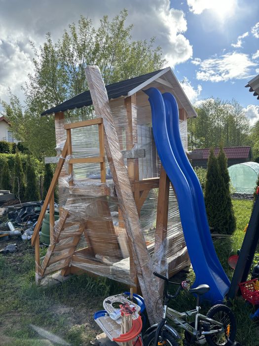 Domek plac zabaw dla dzieci nowy