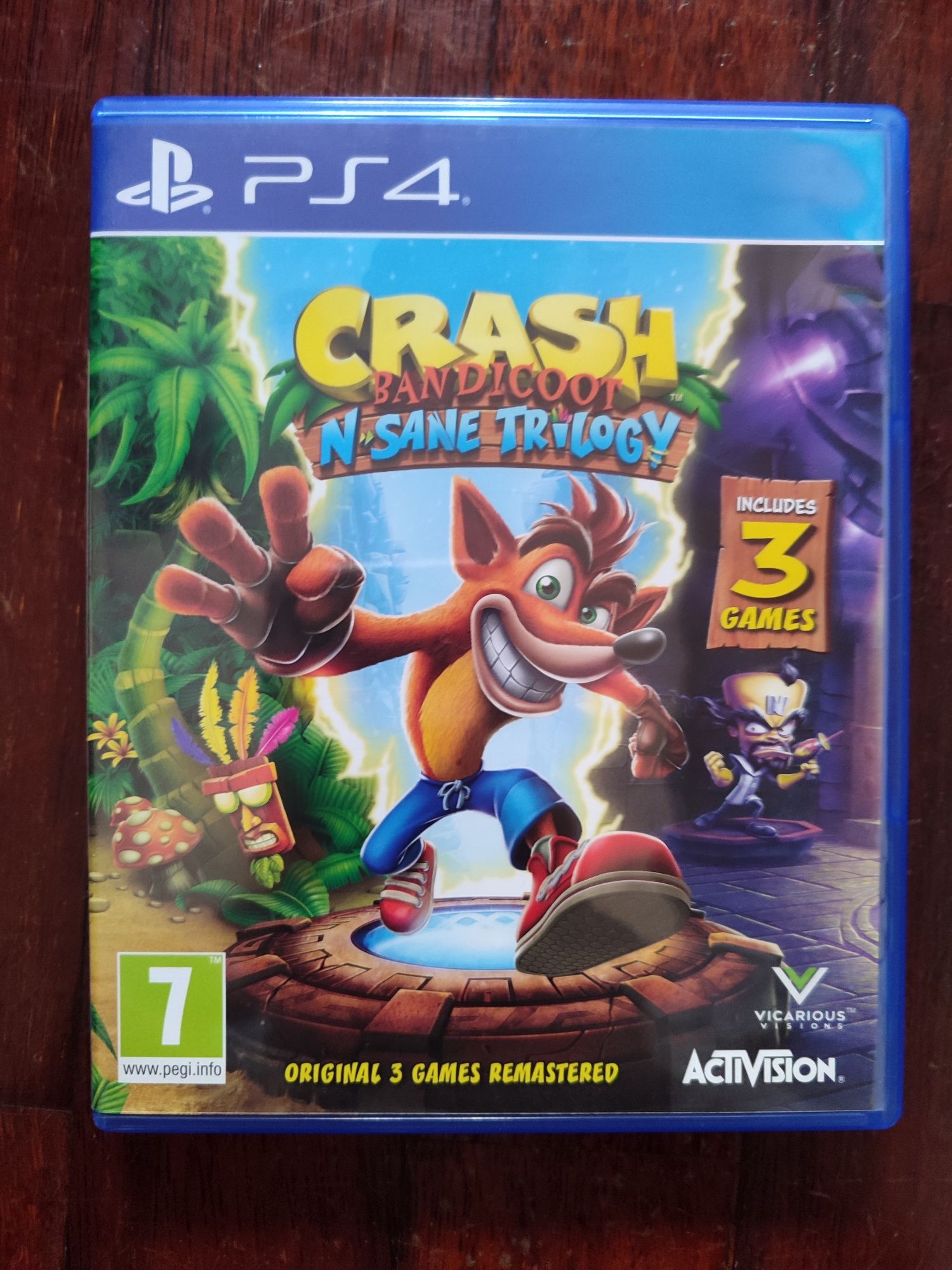 Jogo Crash Bandicoot N. Sane Trilogy