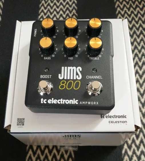 TC Electronic Ampworx Jims800, Dual Wreck, V550 (odpowiedniki Marshall JCM800, Peavey 5150, Mesa Boogie Rectifier)