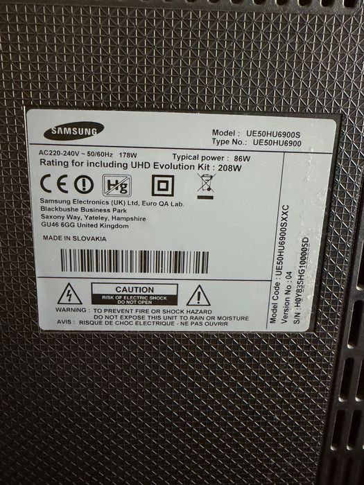 SMART TV Samsung 50’