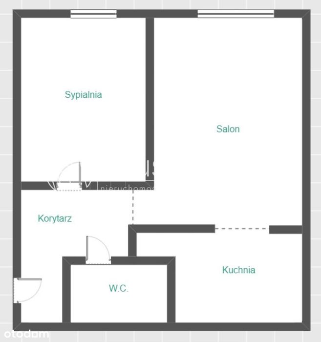2-pokojowe, 43 m² w Centrum Tomaszowa