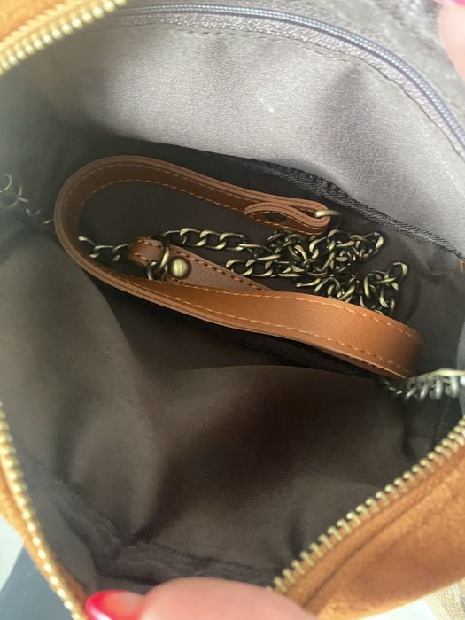 Torebka zamszowa, polecam