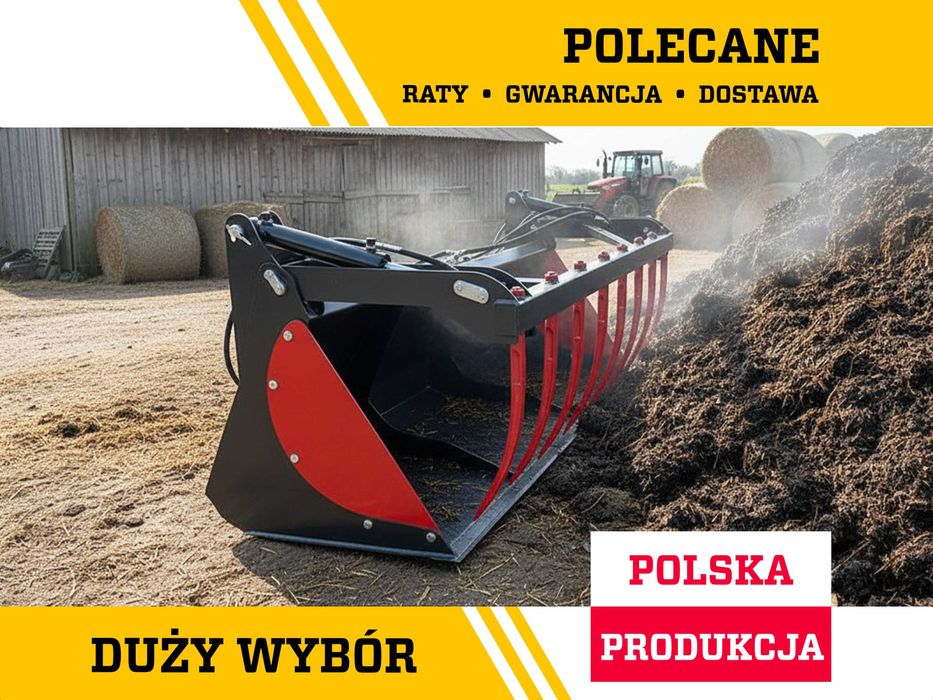 Łyżko Krokodyl Solidne Wykonanie Mocne Siłowniki EURORAMKA SMS