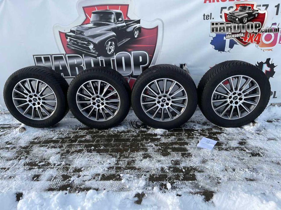 MERCEDES X NP300 Opony Felgi Goodyear Vector 4 Seasons 19' 6x114,3
