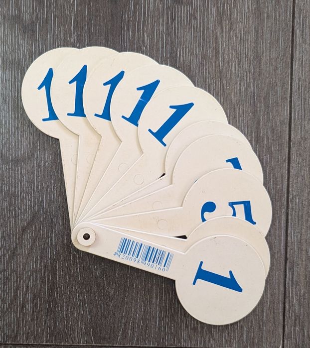 Навчальний набір: зошит «Лісова школа» (НОВИЙ) + віяло цифр